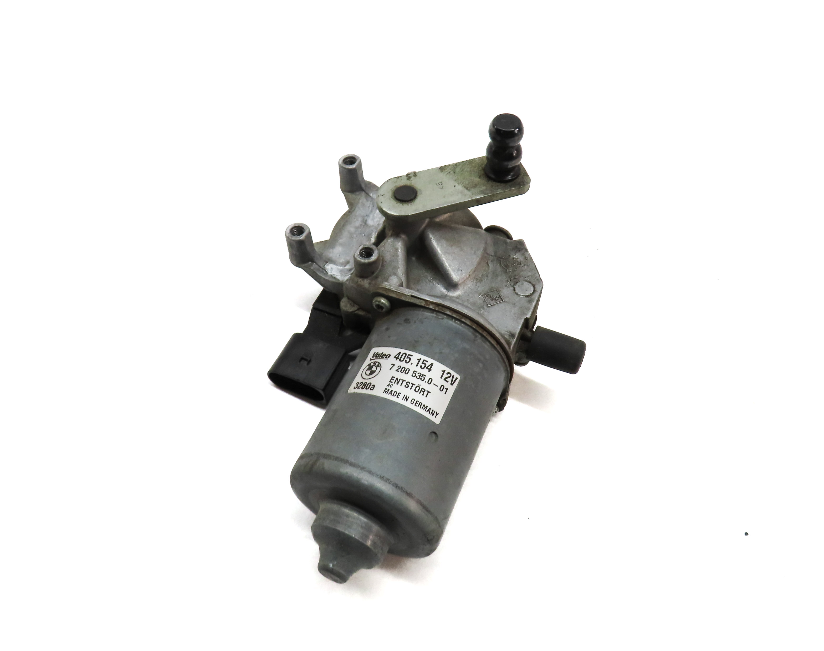 2007-2014 BMW X5 X5M X6 X6M (E70 E71) FRONT WINDSHIELD WIPER MOTOR — exact item pictured